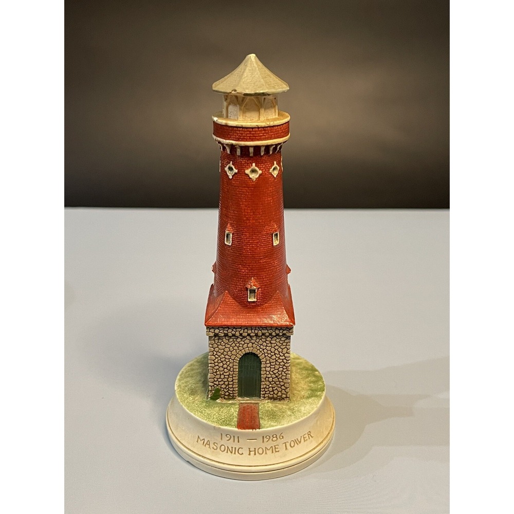 Sebastian Miniature SML- #1514 Masonic Home Tower - 1986